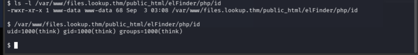 Replacement id command executing successfully after numeric permissions were applied